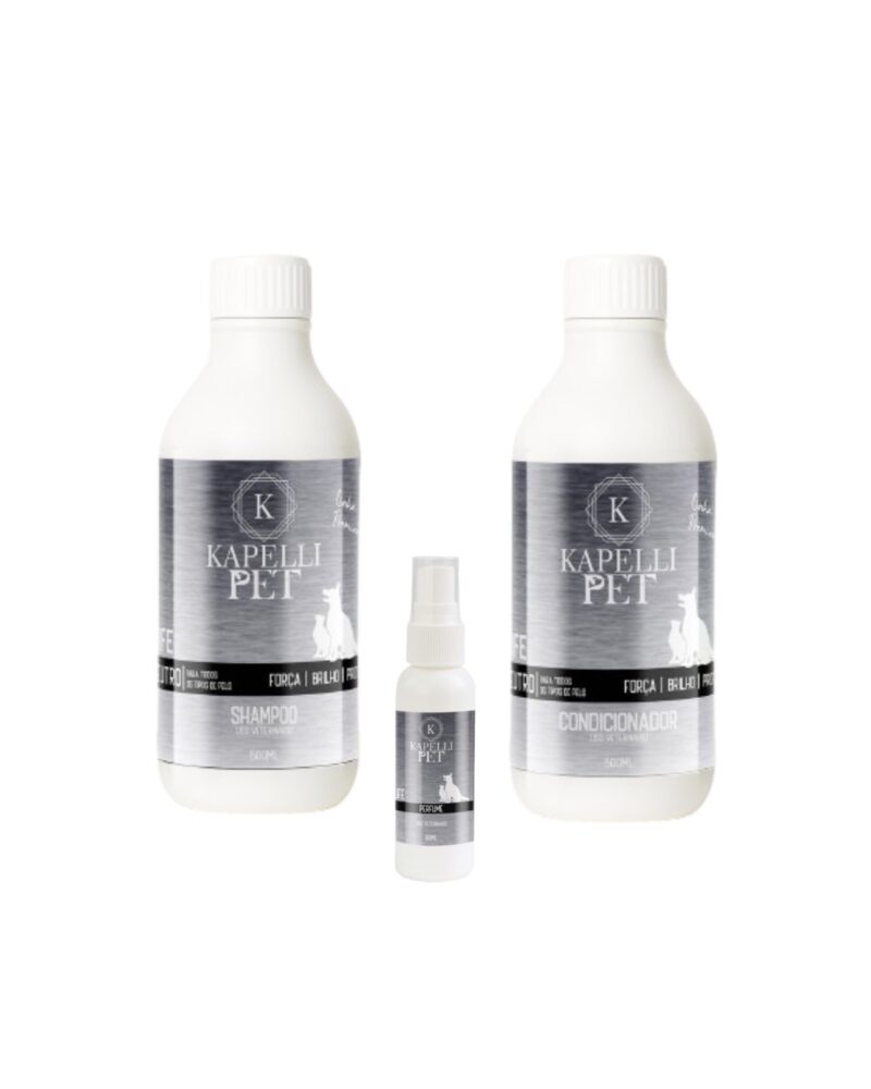 Shampoo e Condicionador 500ml + Perfume 60ml (LIFE)