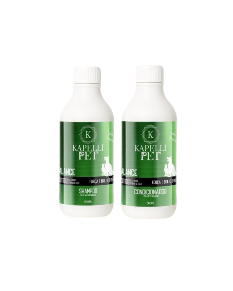 Shampoo e Condicionador 500ml (BALANCE)