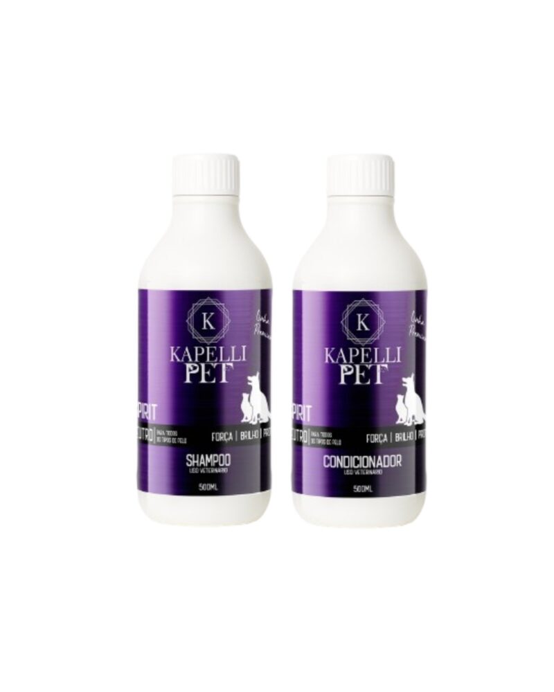 Shampoo e Condicionador 500ml (SPIRIT)