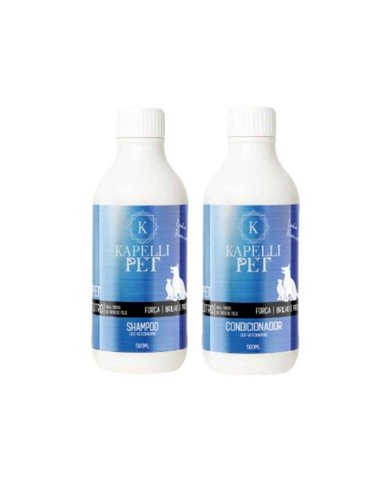 Shampoo e Condicionador 500ml (KPET)