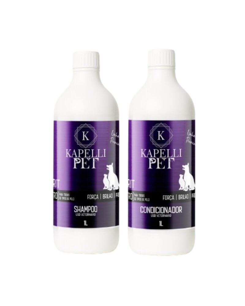 Shampoo e Condicionador 1L (SPIRIT)