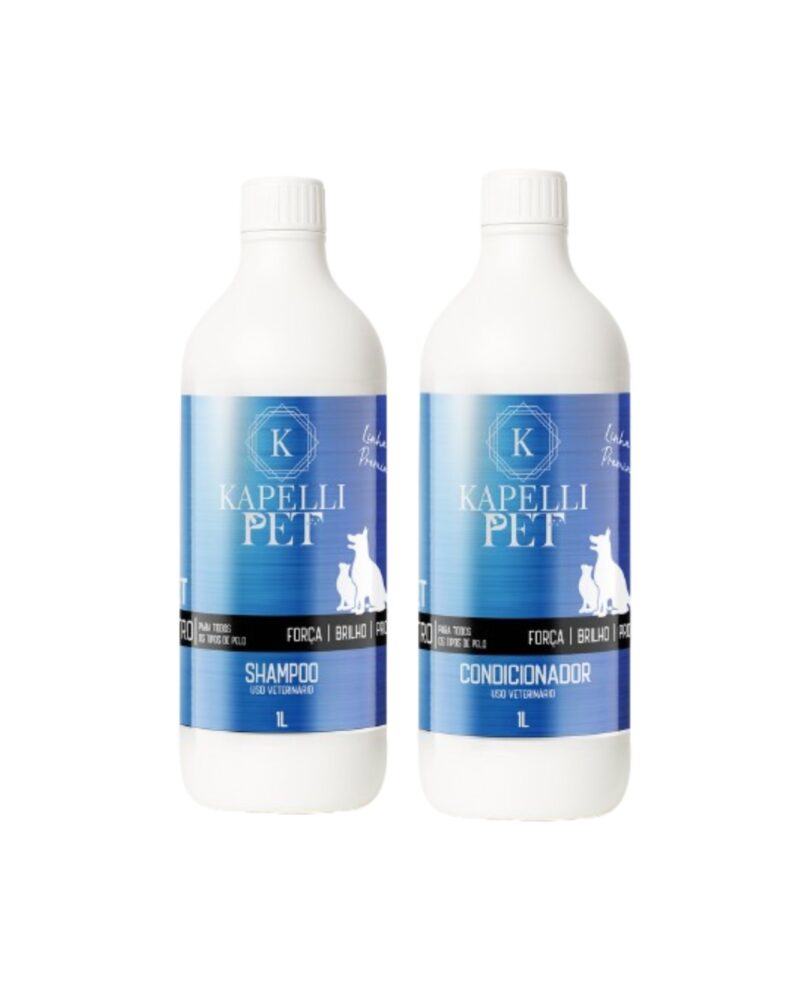 Shampoo e Condicionador 1L (KPET)