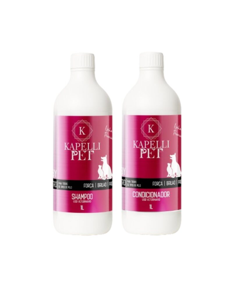 Kit Kapelli Shampoo e Condicionador 1L (BABY)