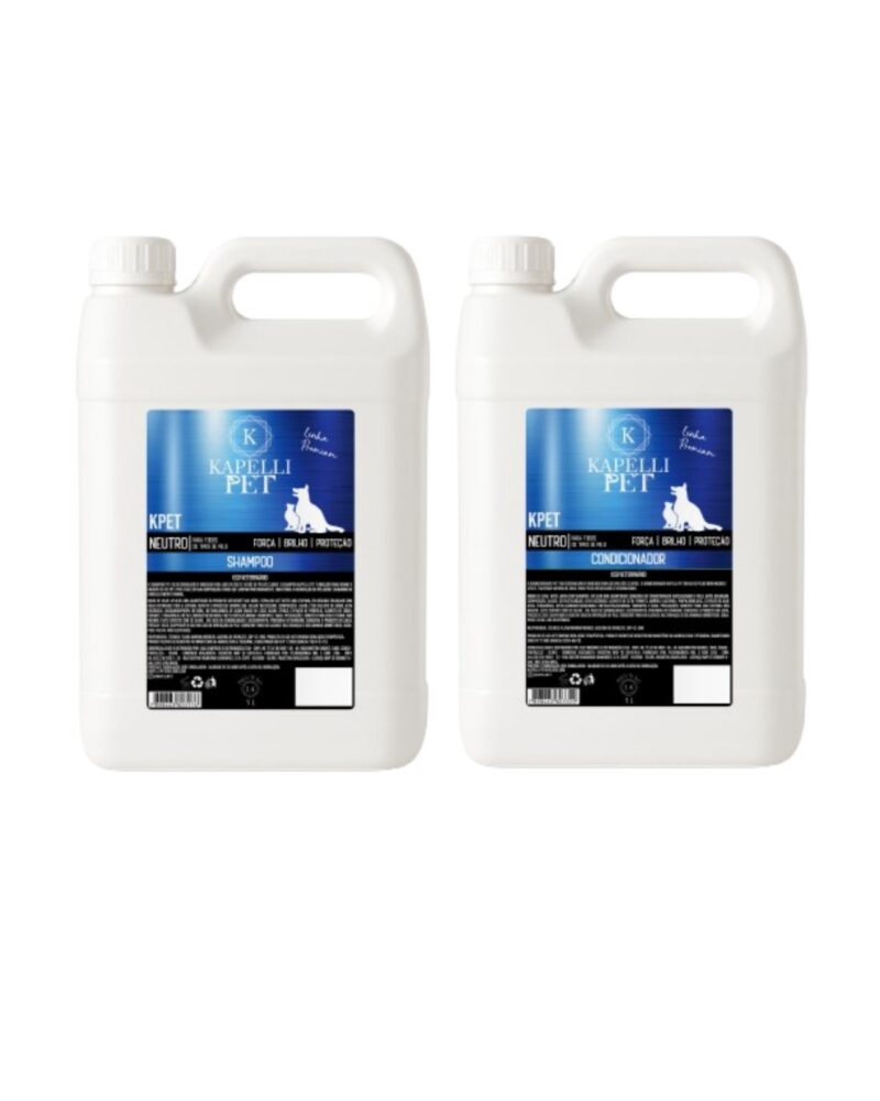 Kit Kapelli Shampoo e Condicionador 5L (KPET)