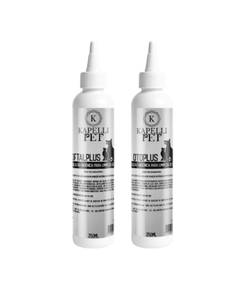 Soluções Otoplus (Ouvidos) + Oftalplus (Olhos) 250ml