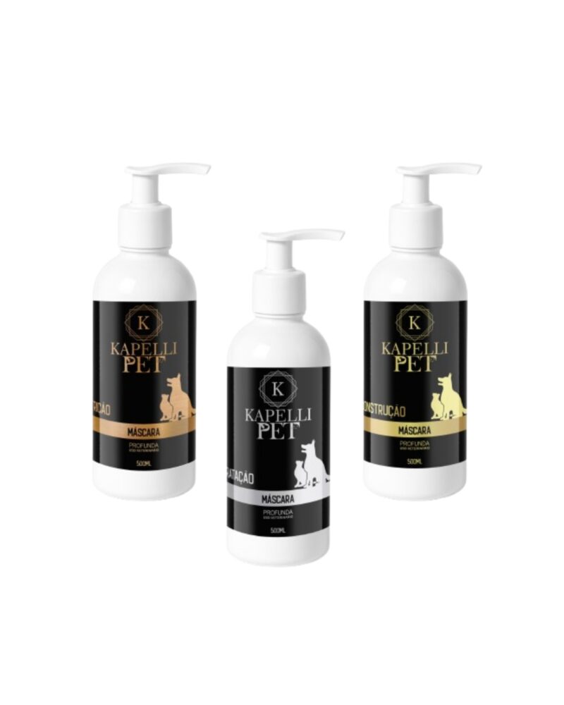 Máscaras (Hidratação - Nutrição - Reconstrução) 500ml
